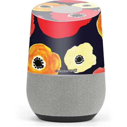 Bouffants and Broken Hearts Anemone Flower Google Home Skin